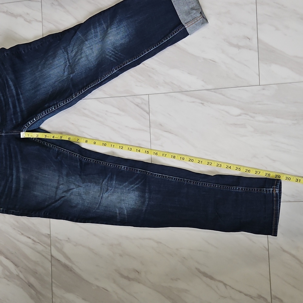 Maurices Dark Blue Cropped Jeans - Picture 6 of 6